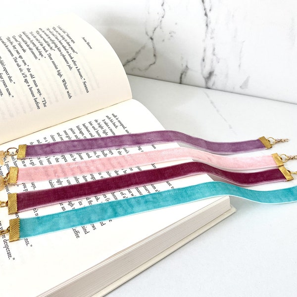Ribbon Bookmark Etsy