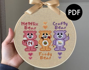 Care Bears Stitch Etsy