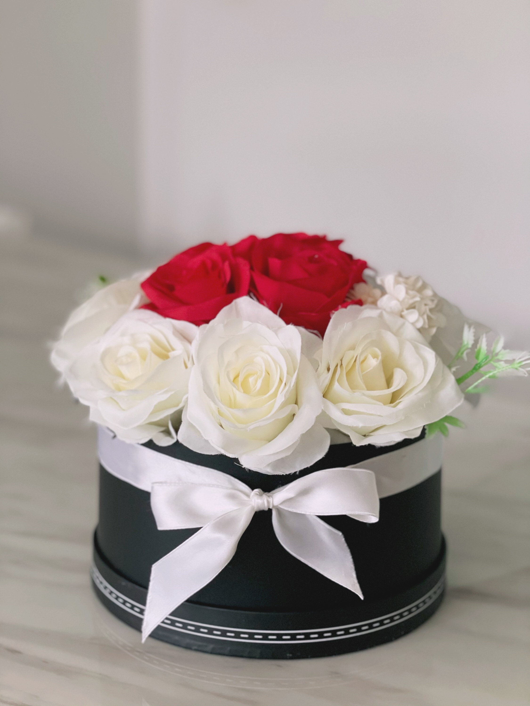 Valentines flower box valentines gift centrepiece Etsy