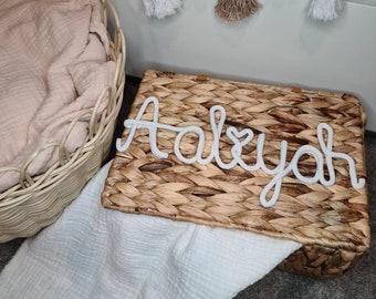 Caja de recuerdos personalizada / caja de almacenamiento (con nombre)