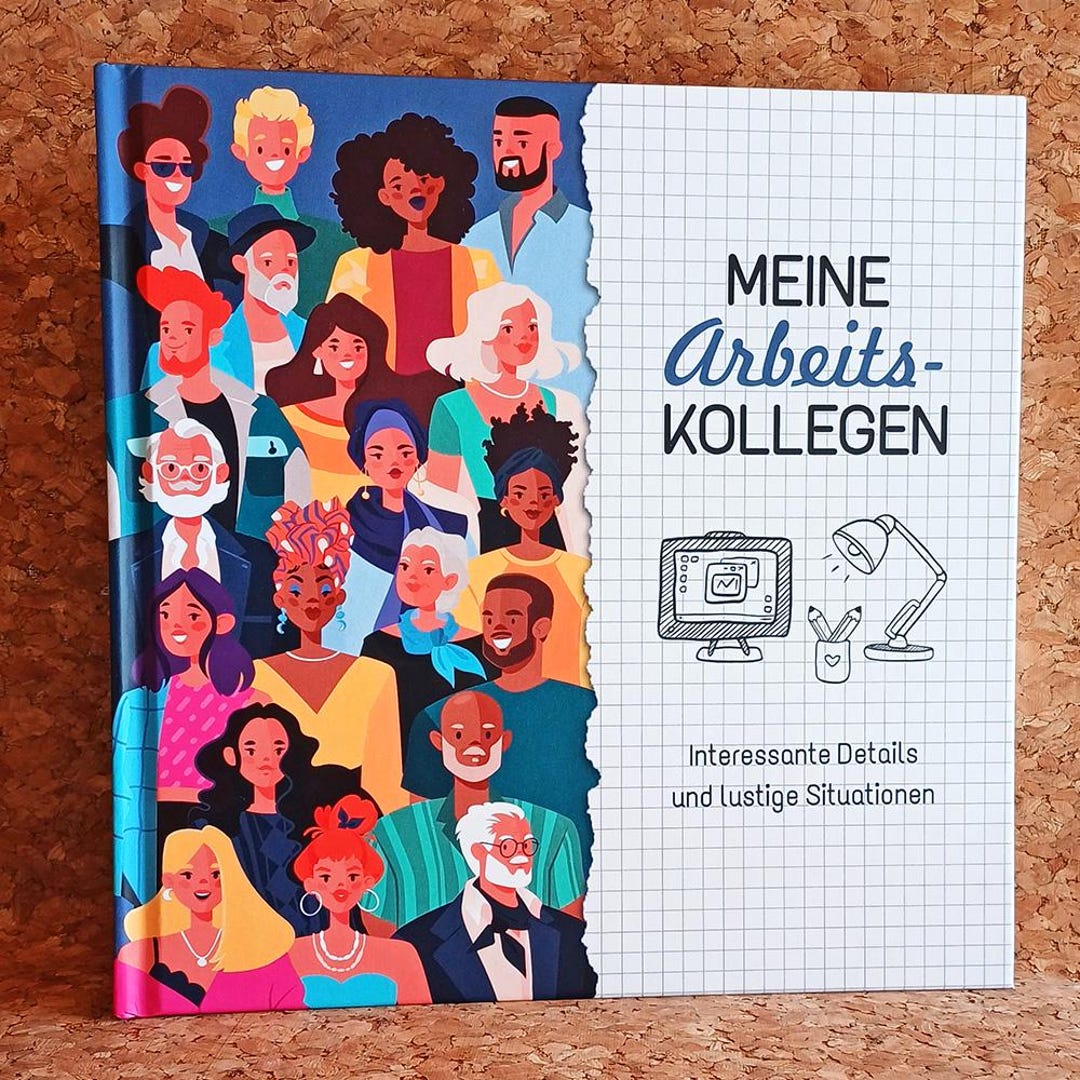 Libro De Despedida Para Colegas, DIN A4, Tapa Dura, 164 Páginas, Ideal Como Regalo De Jubilación