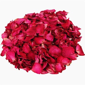 Fleurs comestibles sechées Pétales de roses - Perle Dorée