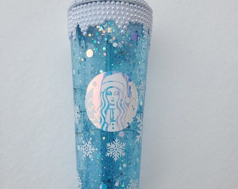 Starbucks Mouse Snow globe Cups – Blue Rose Creations LLC