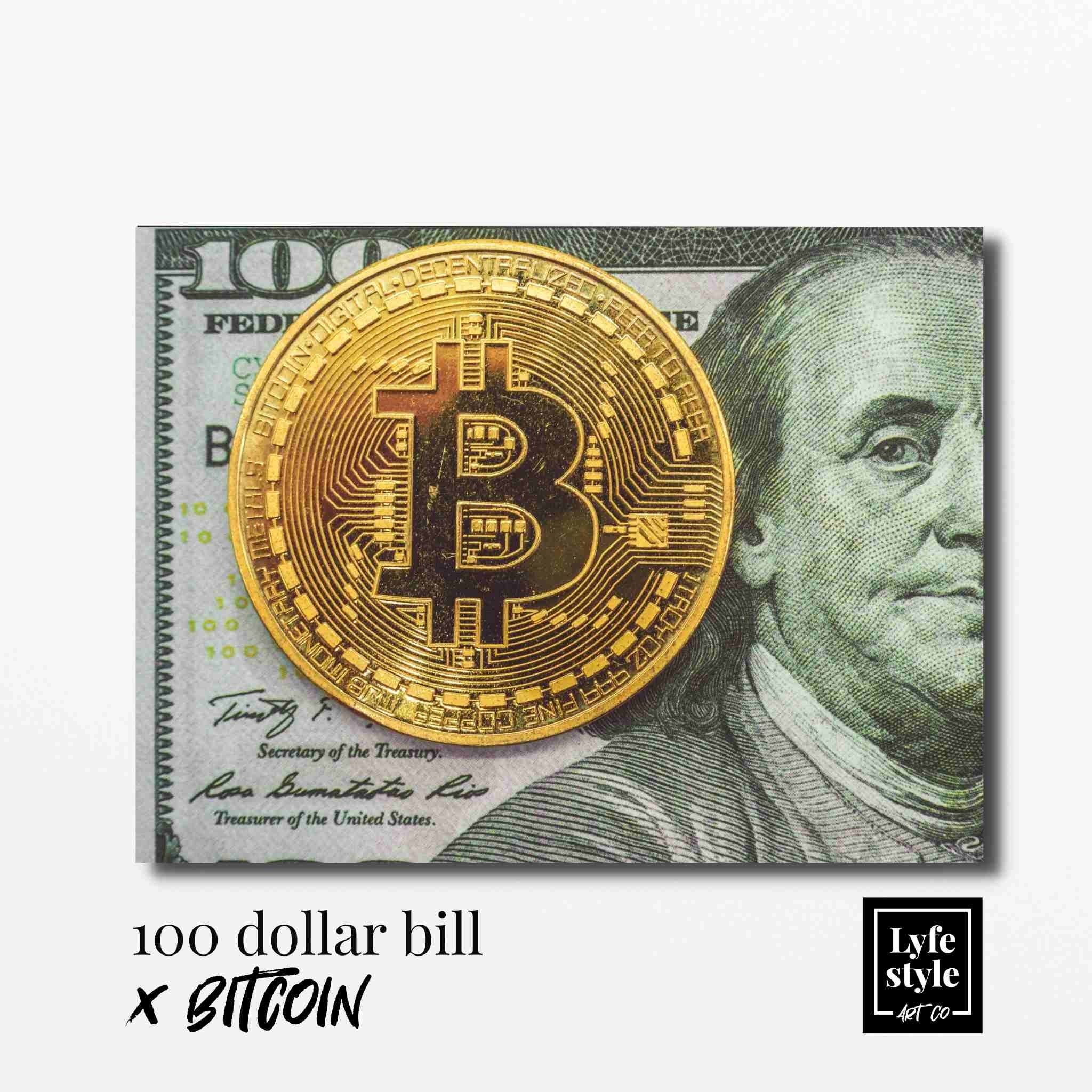 Bitcoin Art Canvas – Money Wall Decor, Entrepreneur Gift - Etsy