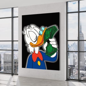 Alec Monoply (Super high quality canvas ) pop art - motivational - interior art - wall art - office art - success art - money art