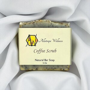 Coffee Scrub Exfoliating Soap Bar