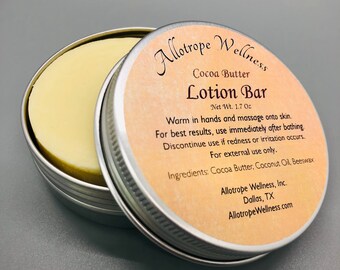 Cocoa Butter Solid Lotion Bar