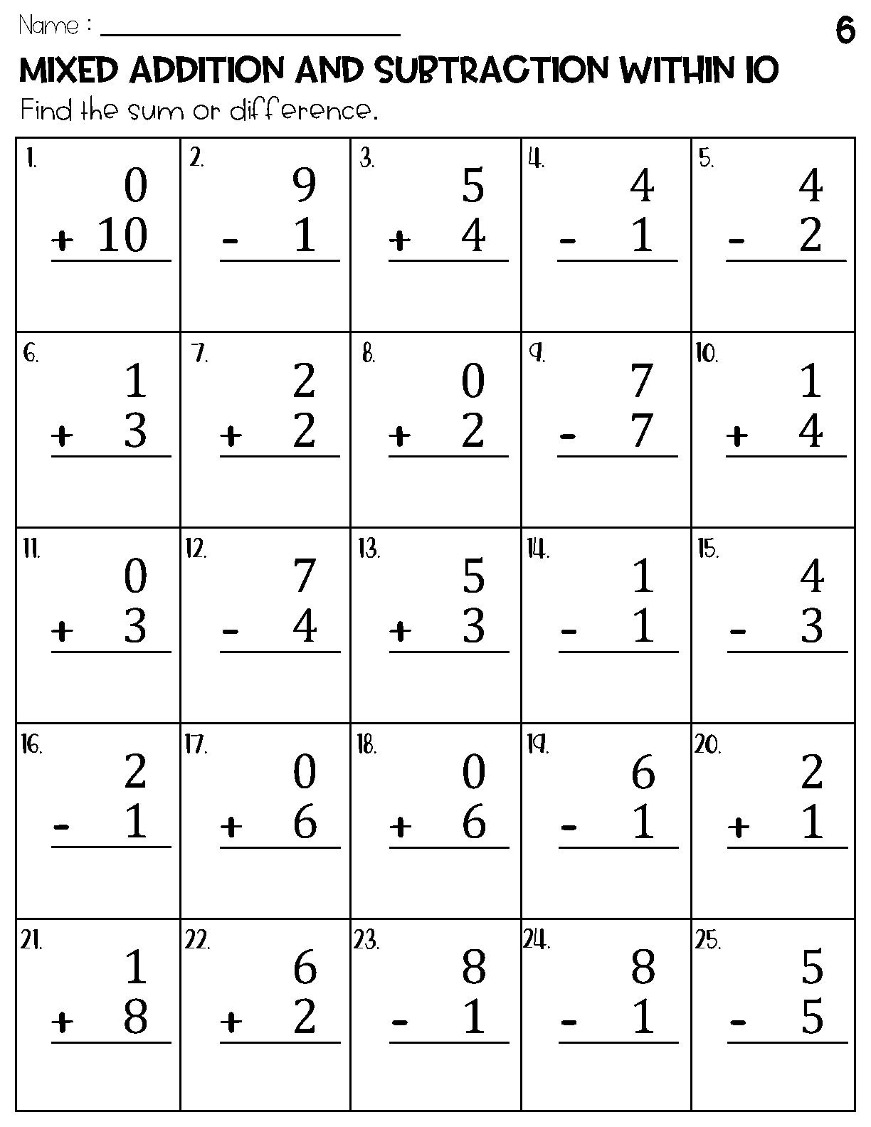 mixed-addition-and-subtraction-within-10-worksheets-etsy