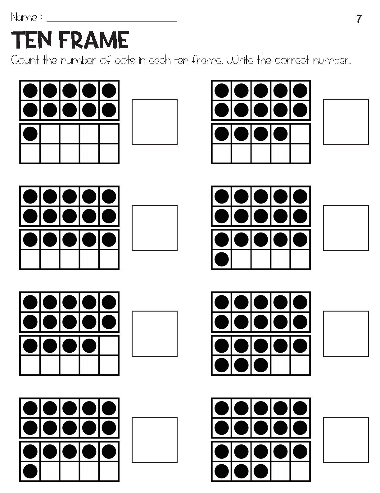Counting Numbers Worksheets Teen Numbers