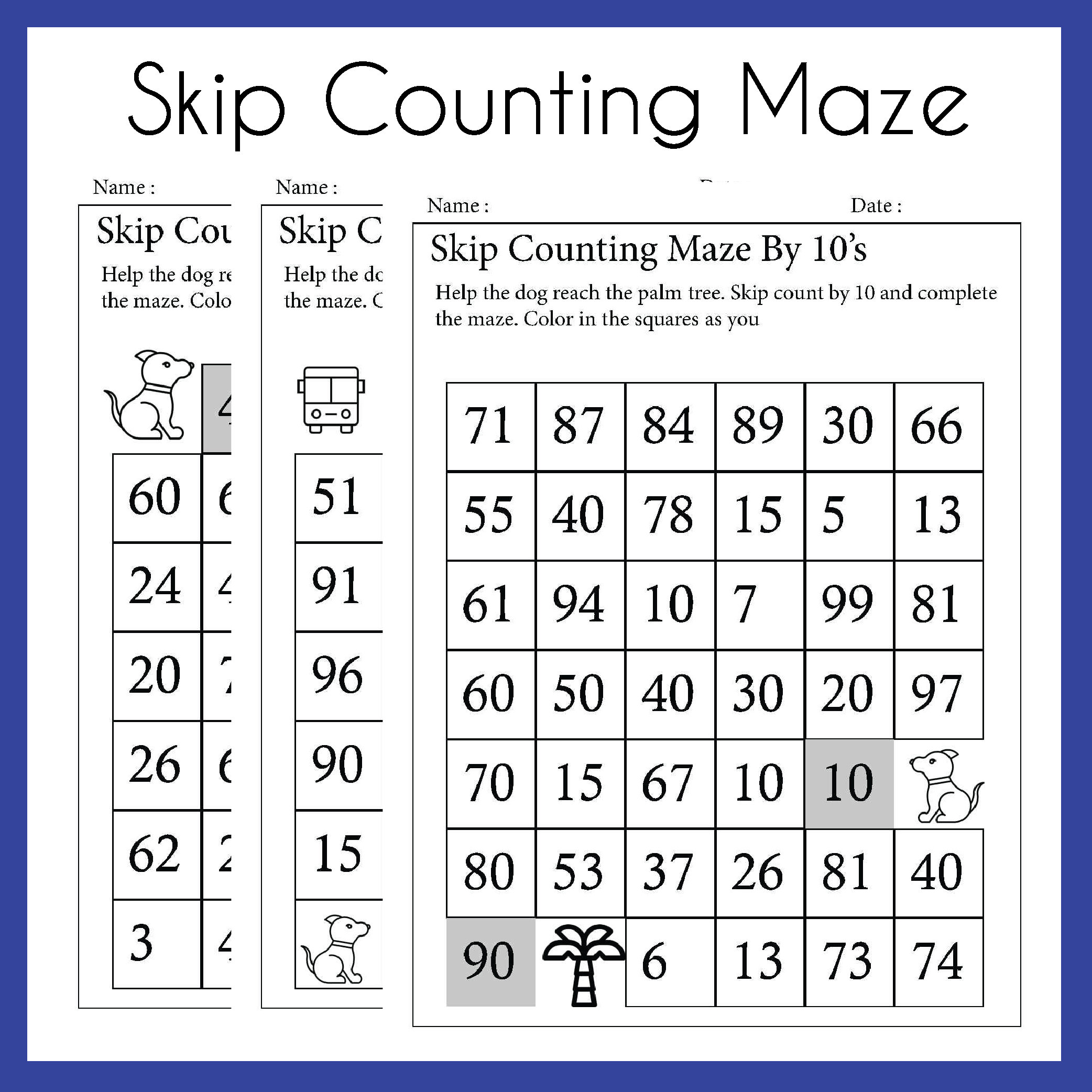 skip-counting-maze-by-2s-5s-10s-3s-7s-worksheets-printable-pdf