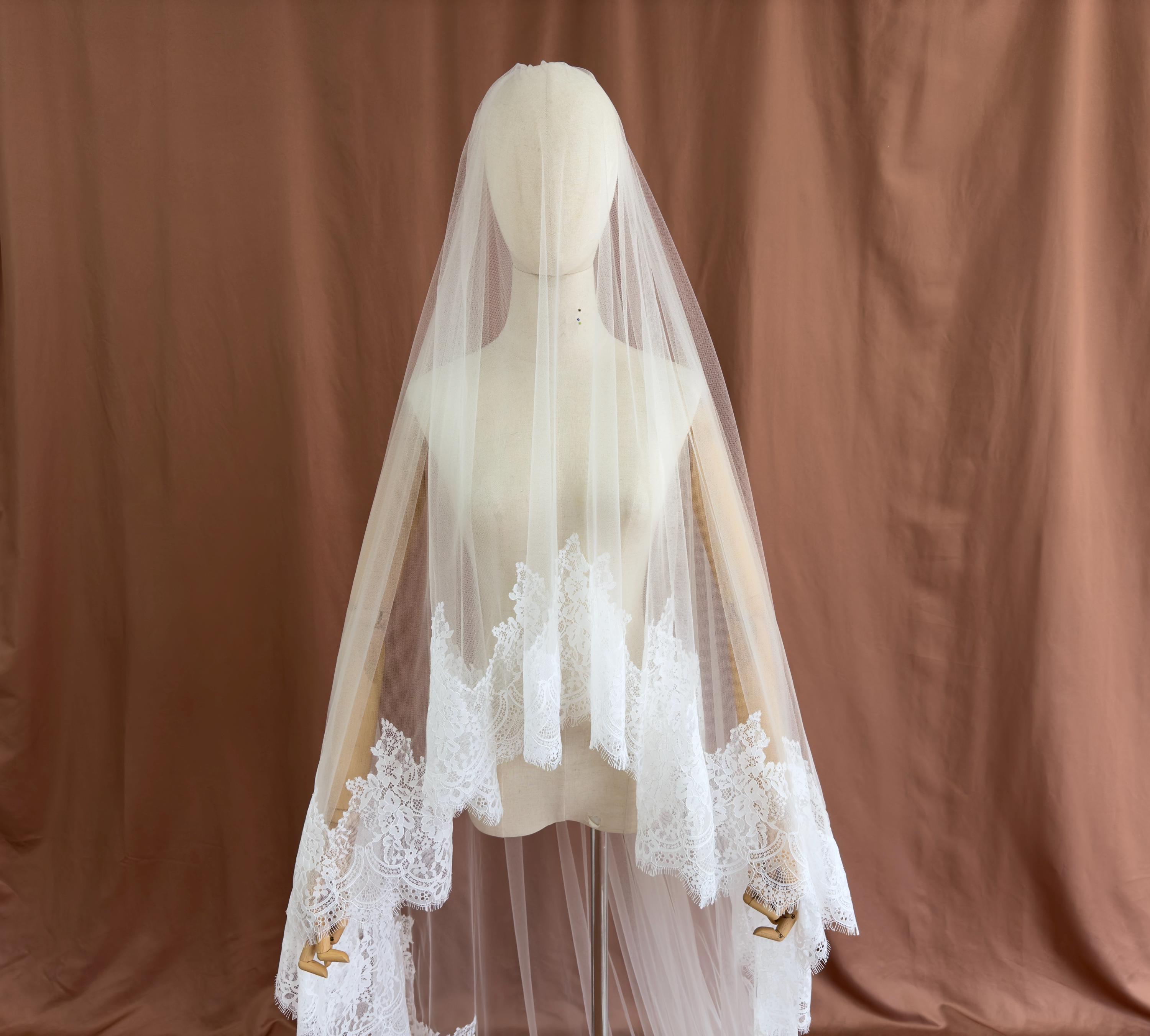 Two Clip Veil - Etsy