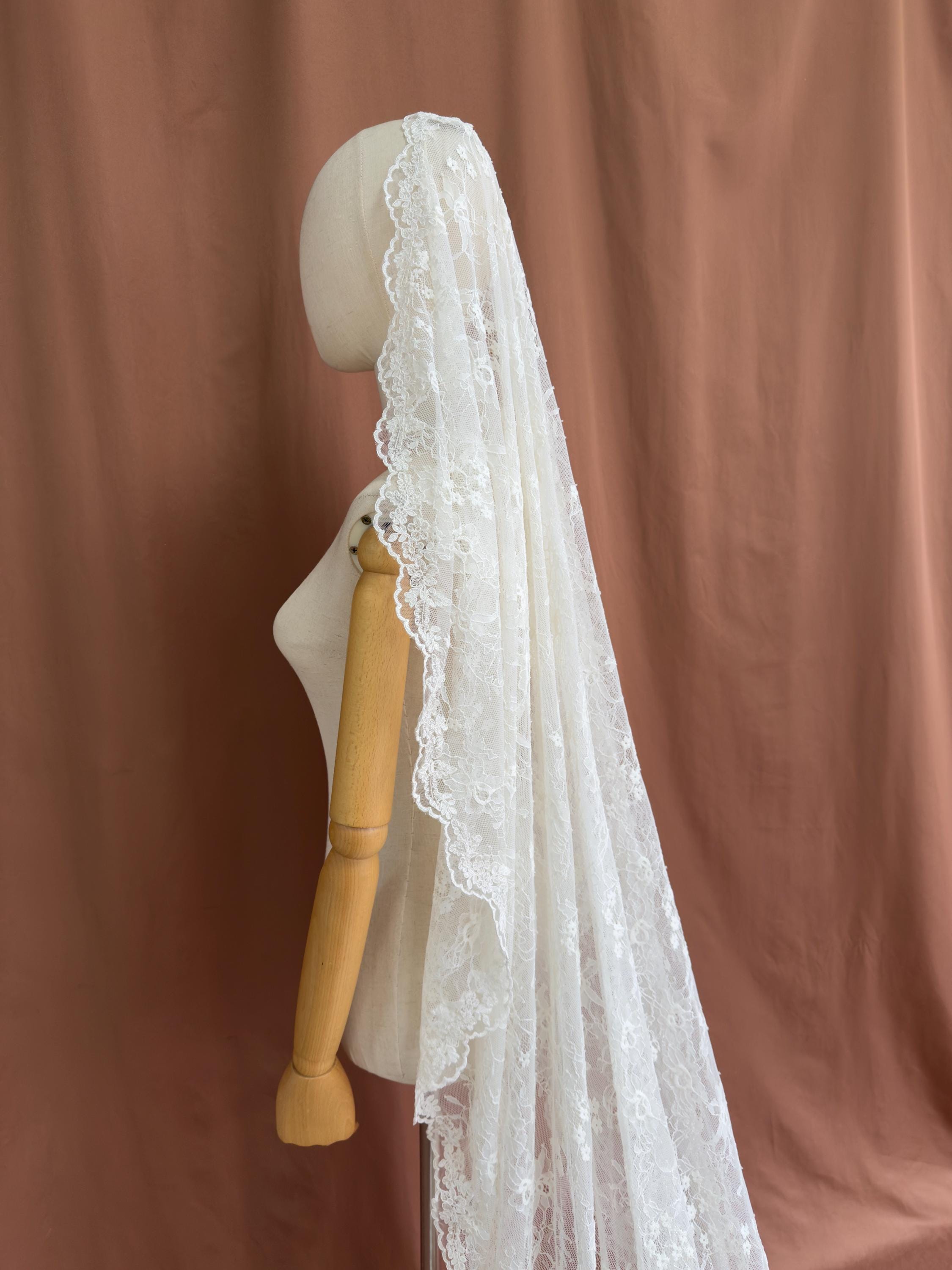 Vintage Lace Headpiece - Etsy display picture 3
