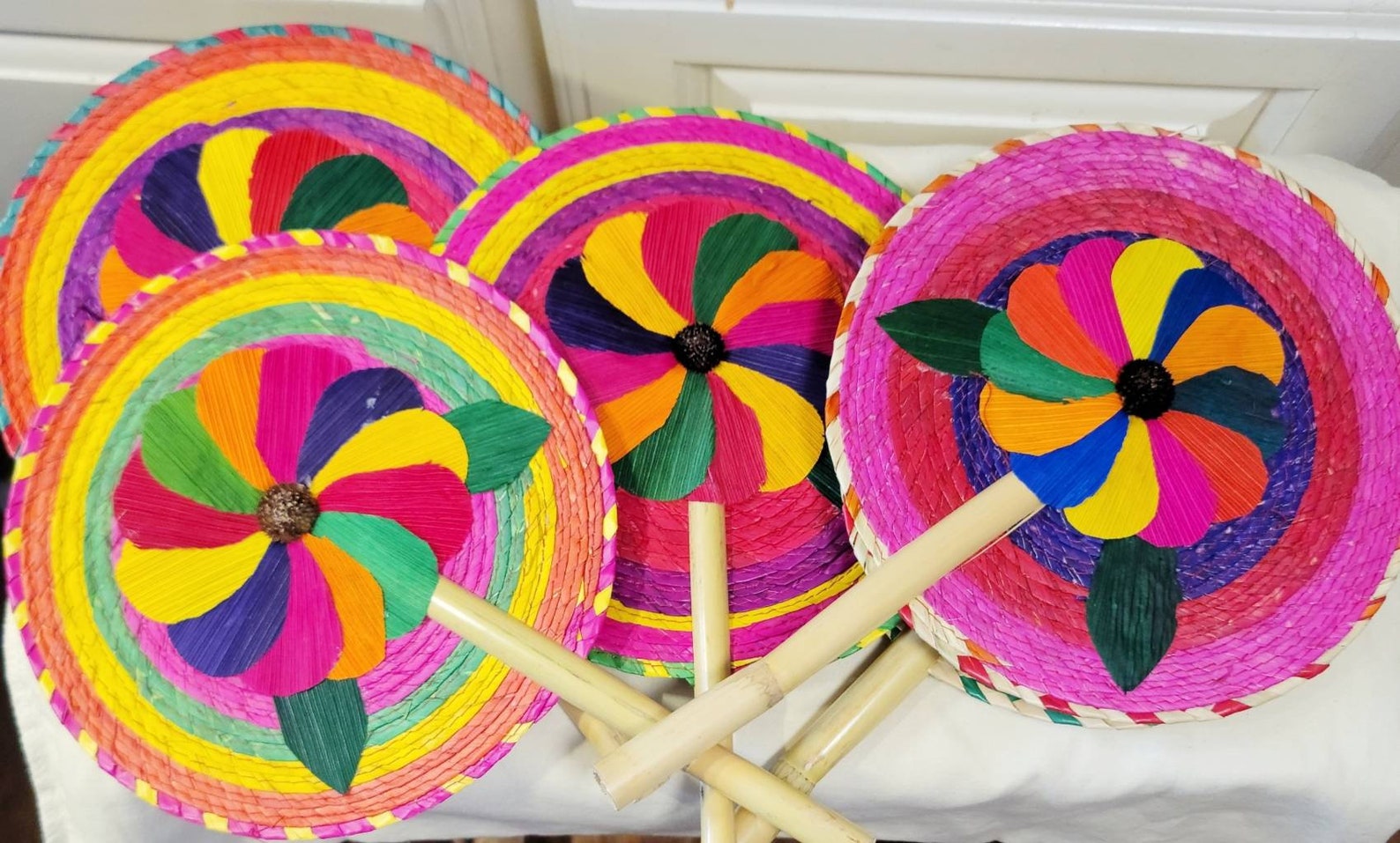 Handmade Mexican Hand Fan - Etsy