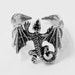 Adjustable Dragon Ring - Silver Ring - Dragon Ring Men - Dragon Ring Women - Unisex Ring - Stackable Ring - Gift For Him - Gift For Her