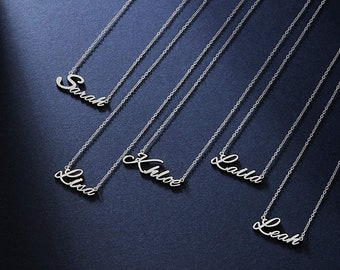 Name Necklace Etsy Name Necklace Etsy