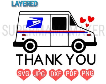 Free Free Usps Mail Truck Svg SVG PNG EPS DXF File