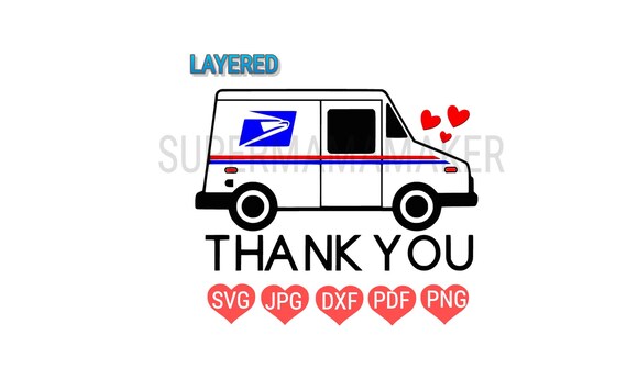 Free Free 157 Us Mail Truck Svg SVG PNG EPS DXF File