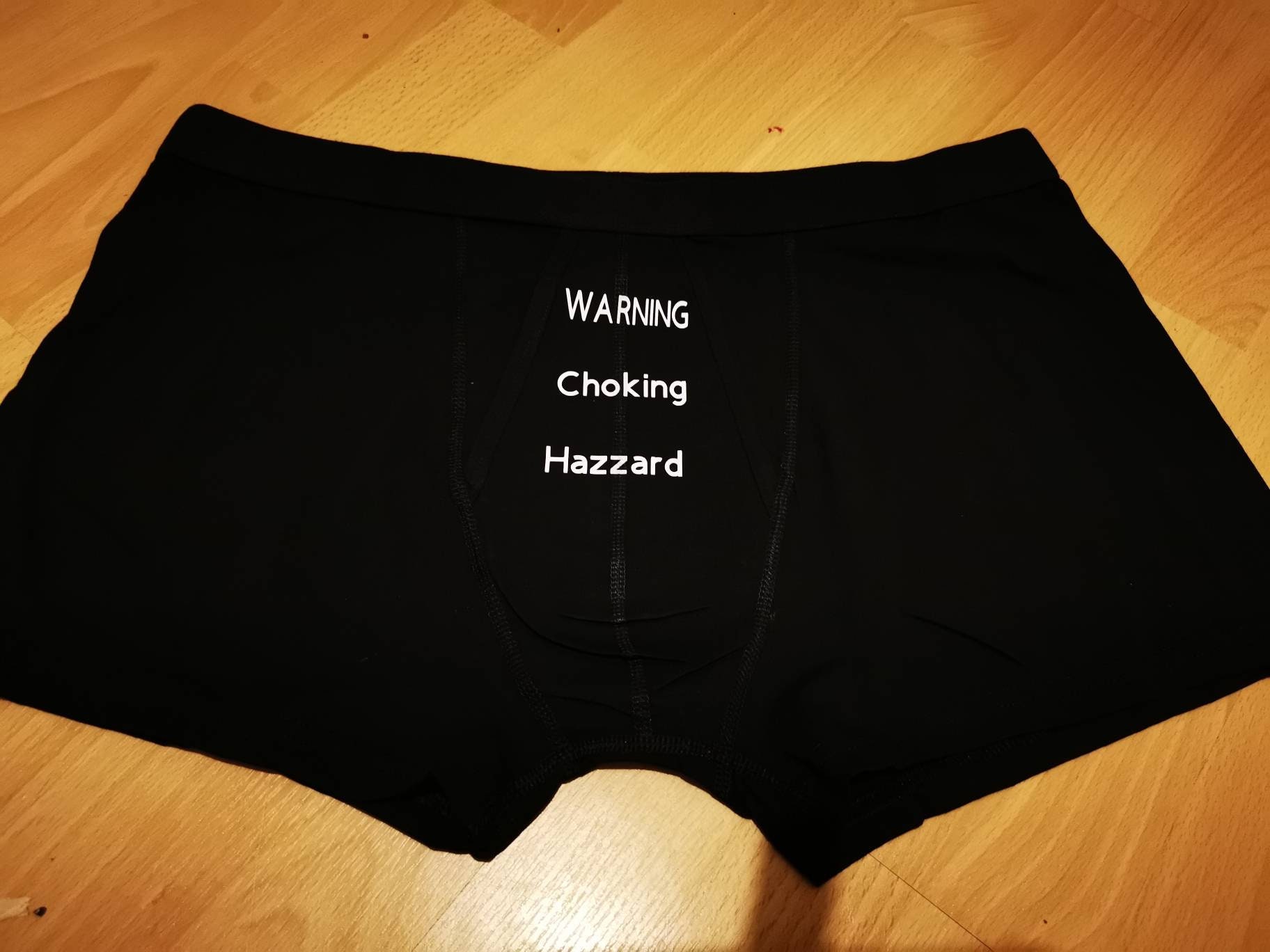 Funny men's boxers any writing available Etsy
