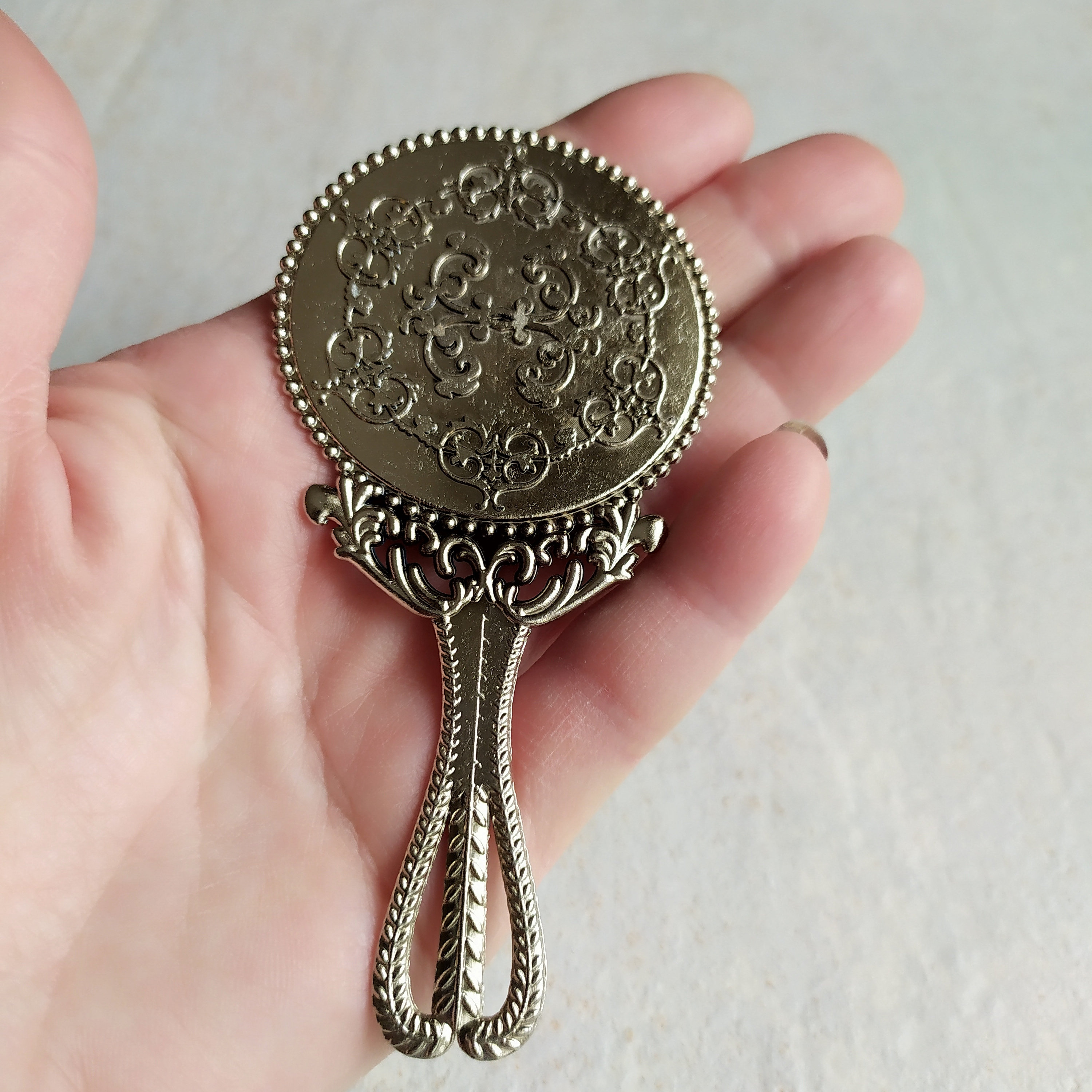 ornate hand mirror ornate hand mirror