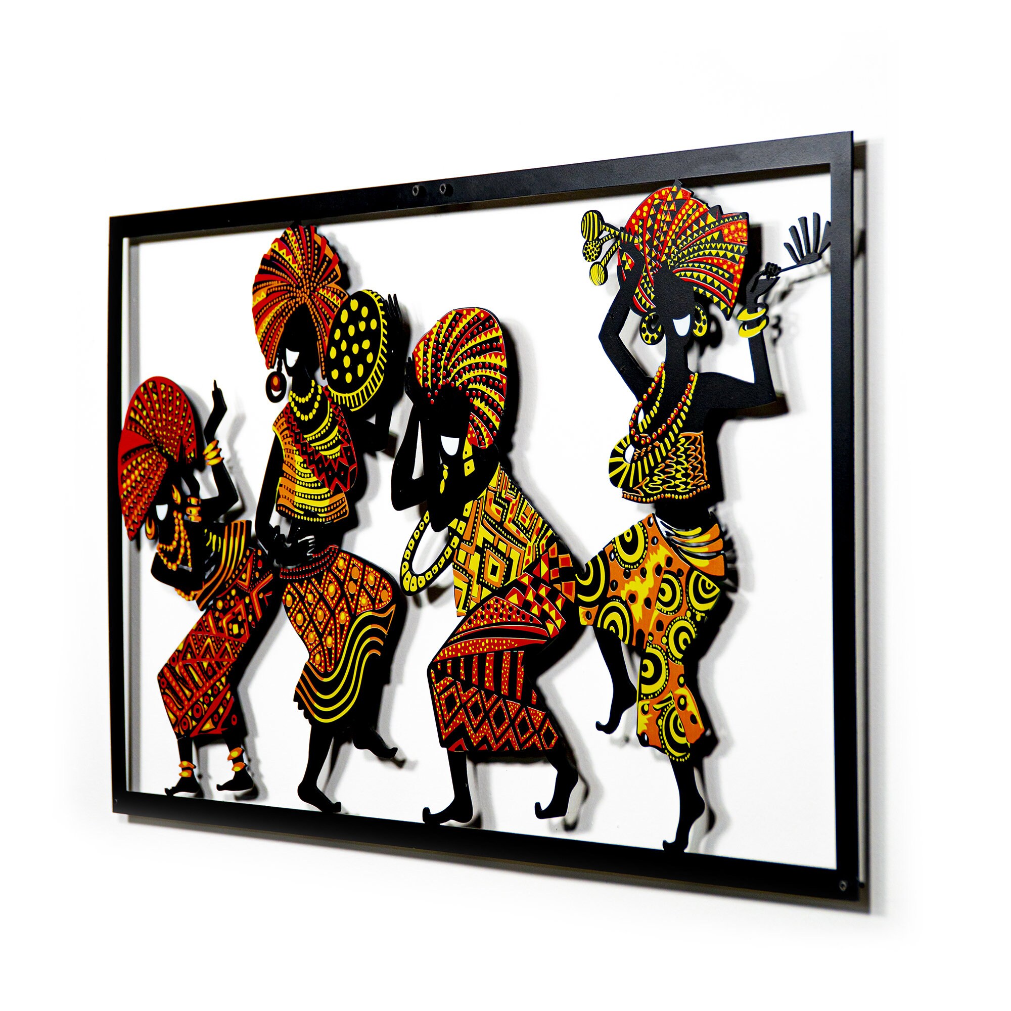 Dance african metal wall art metal wall art gift metal Etsy