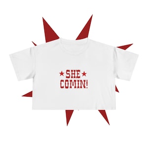 シーカミン！レディースクロップTシャツ