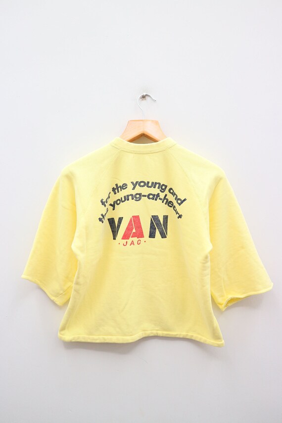 vans yellow jumper