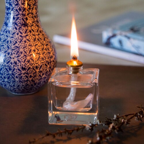 Oil Lamp Candle Refilable Oil Candle Tea Light Candle Etsy