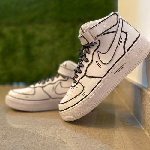 cartoon af1 custom