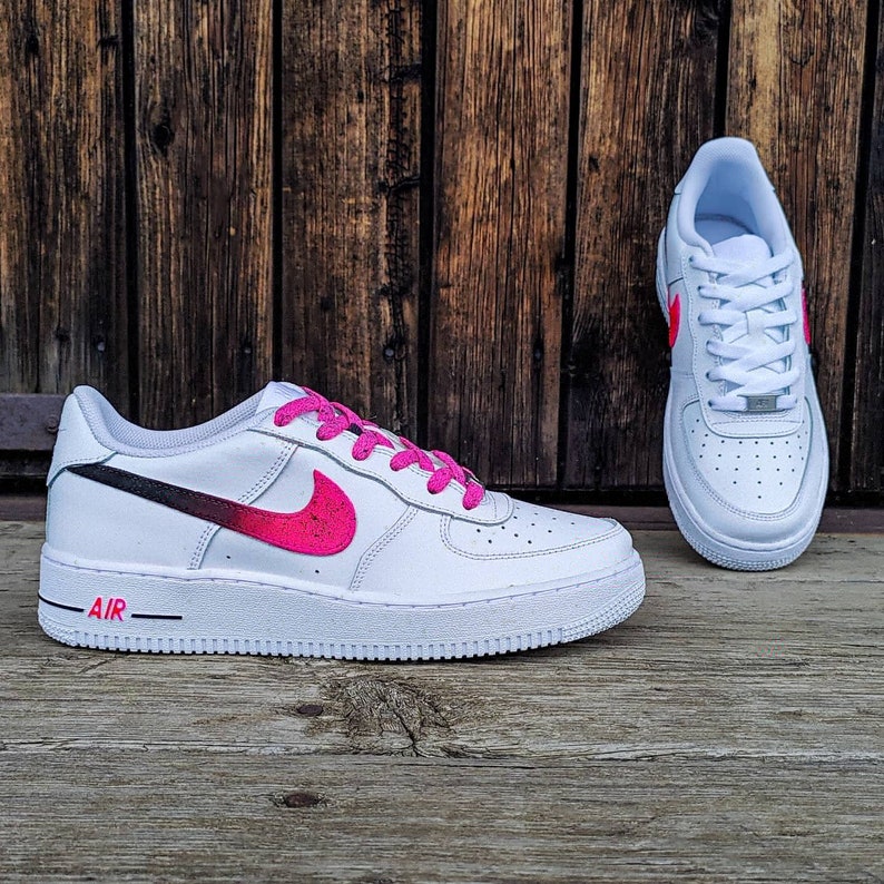 Nike Air Force 1 AF1 Hot Pink Taille 36-40 image 3