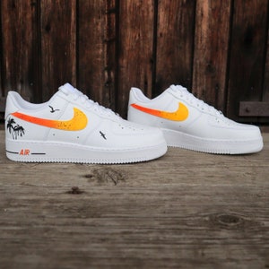 Nike Air Force 1 AF1 Miami Sun Bild 2