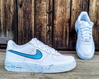 Nike Air Force 1 ( AF1 ) - « Blue Sea »