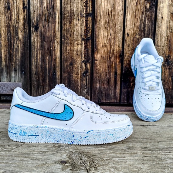 Buy Nike Air Force 1 AF1 blue Sea Online in India 