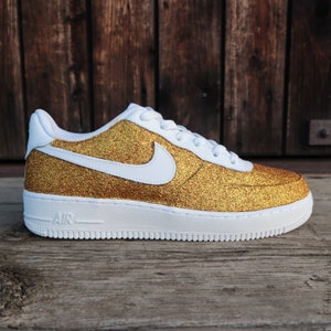 Nike Air Force 1 ( AF1 ) Custom - "Glitter" ( Cartoon - Drip - Logo - Own creations are also possible )