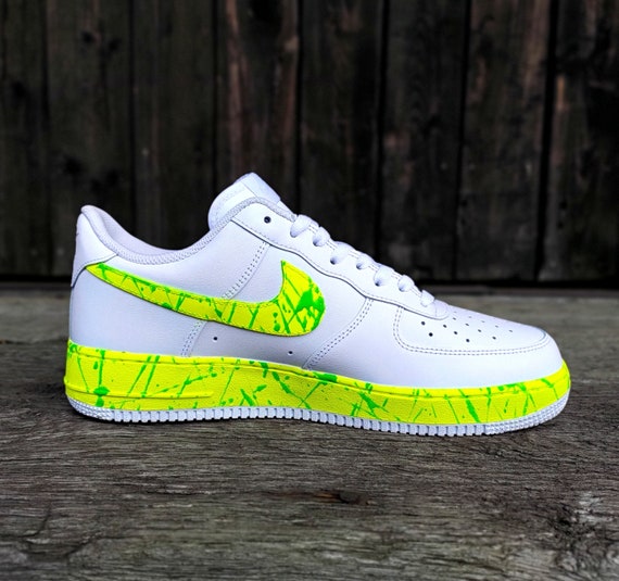 nike air force lemon