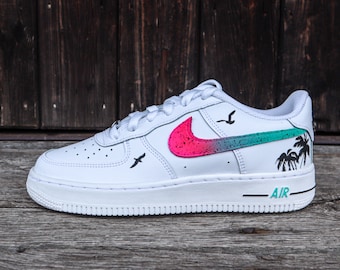 Nike Air Force 1 ( AF1 ) - "Miami"