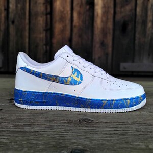 Nike Air Force 1 ( AF1 ) "Royal" ( Cartoon - Drip - Logo - Eigenkreationen sind auch möglich )