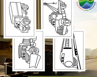 Voertuigen kleurplaten -30 afdrukbare voertuigen kleurplaten voor jongens, tieners, kinderen, jongens verjaardagsfeestje activiteit, kinder verjaardagsfeestje