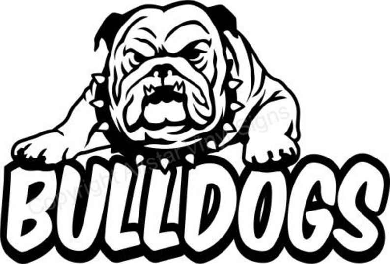Georgia Bulldogs High Quality Die Cut Glossy Vinyl Decal | Etsy