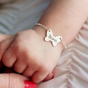 Custom Bracelet For Kids,Baby Bracelets,Baby Shower Gift, Baby Bracelets,Kids Jewelry,Personalized Kids bracelet for babies,girls bracelet