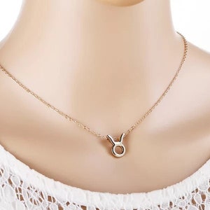 Tiny Zodiac Necklace, Horoscope Necklace, Star Sign Necklace, Constellation Necklace, Birthday Astrology Necklace, Couple Horoscope Necklace