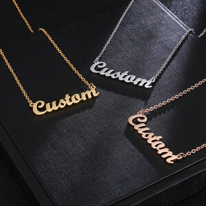 VOTE Necklace-Custom Vote Necklace - Collar de voto de Obama, Collares de nombre, Regalo de madre, Regalo de novia, Collar de voto de tendencia, Cartas de voto