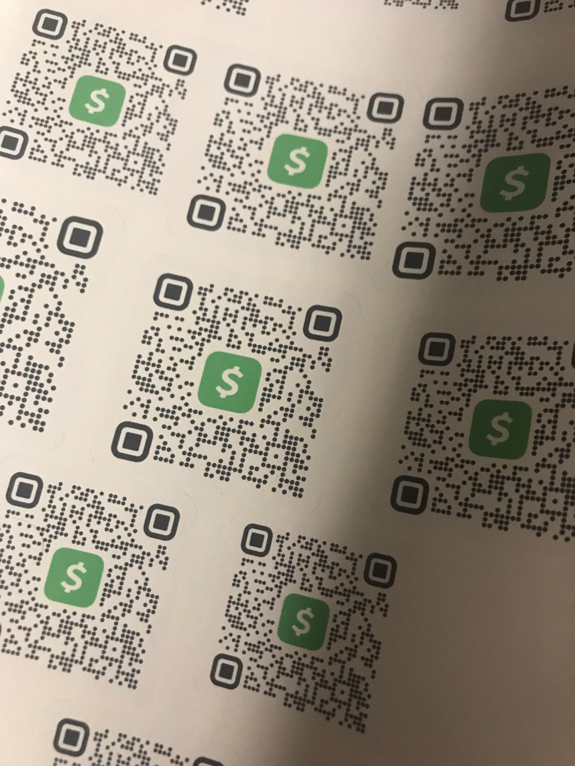 Custom created QR code stickers Etsy