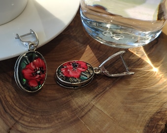 Alpaca Mexico Silver Inlaid Enamel, Abalone and Mother of Pearl