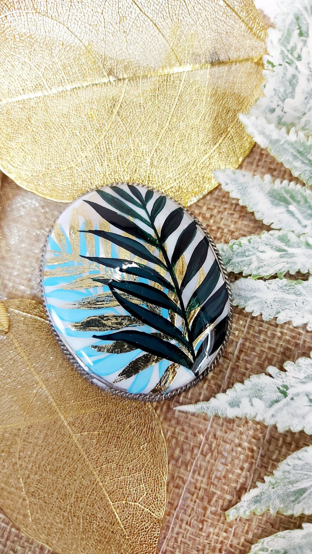 Broche Vintage Argent 925 - Transformable En Pendentif