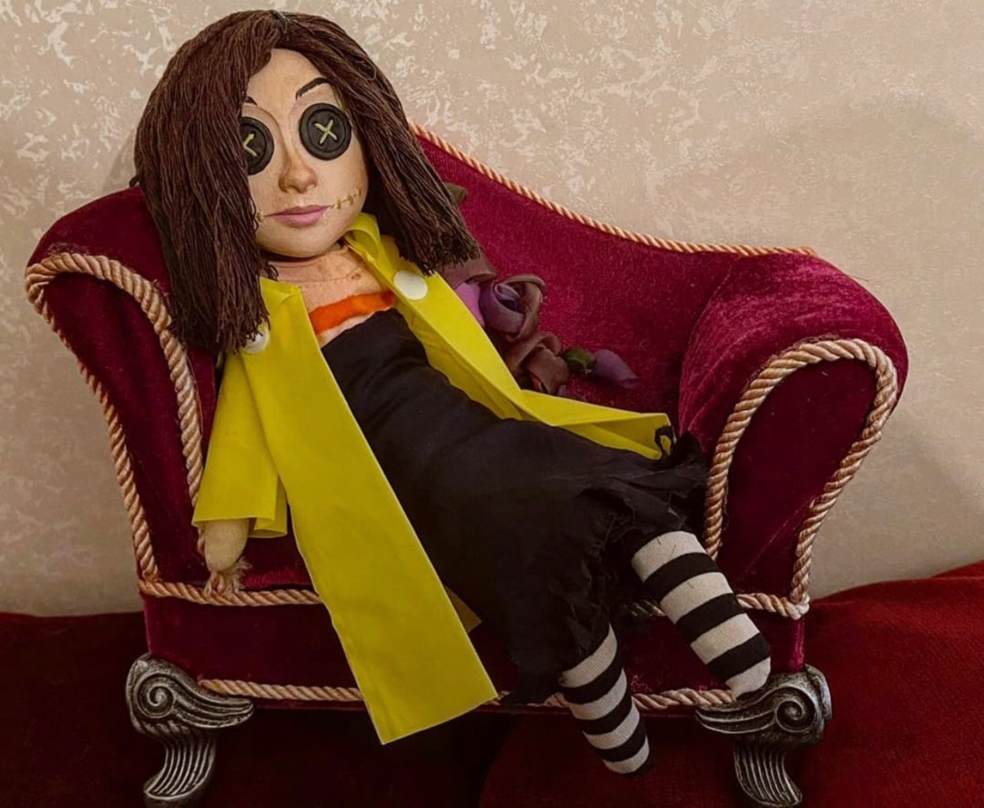 Custom Coraline Doll Coraline Personal Doll Mini Me - Etsy