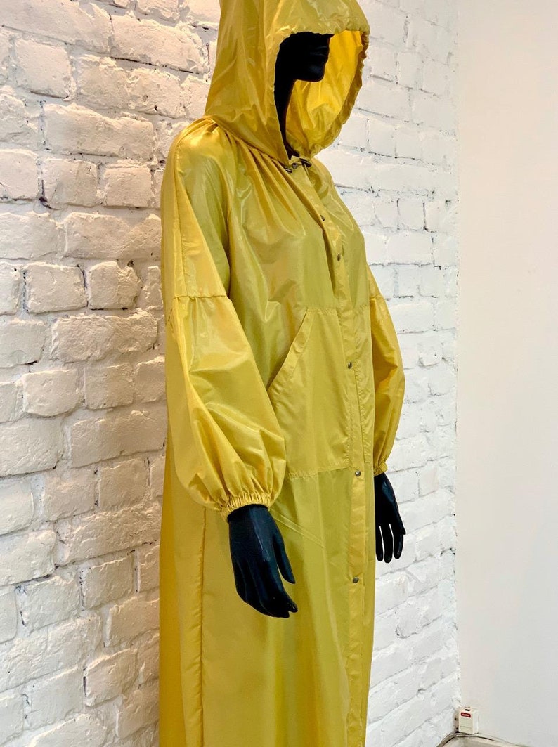 Waterproof Raincoat made of innovative fabric. Etsy