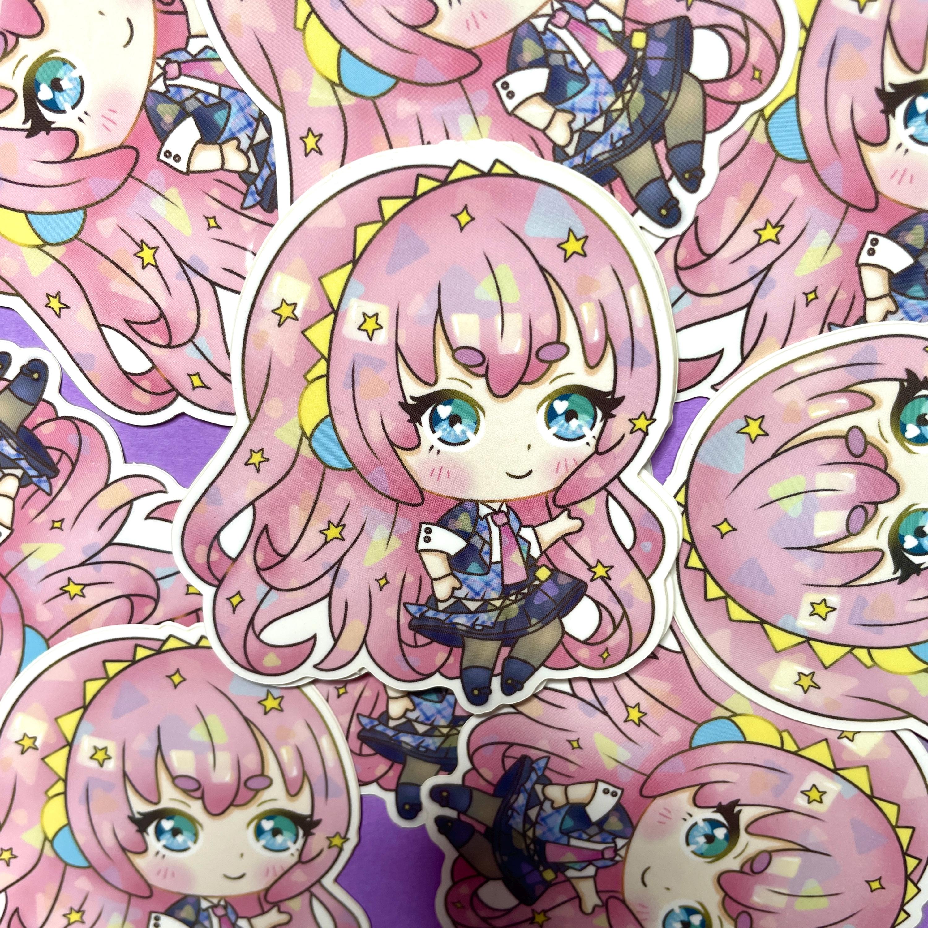 Luka Vinyl Sticker | Anime Sticker | Prosekai | Kawaii Chibi ...