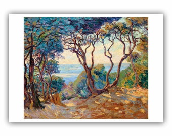 Armand Guillaumin : "Countryside", c. 1903 - Museum Quality Giclee Print/Canvas - A4/A3/A2