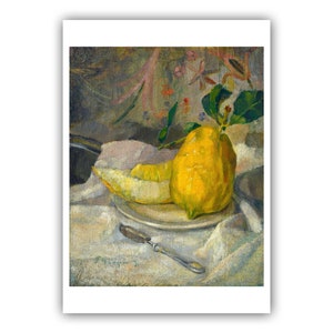 French 19th Century : &quot;Melon and Lemon&quot;, c. 1900 - Museum Quality Giclee Print/Canvas - A4/A3/A2