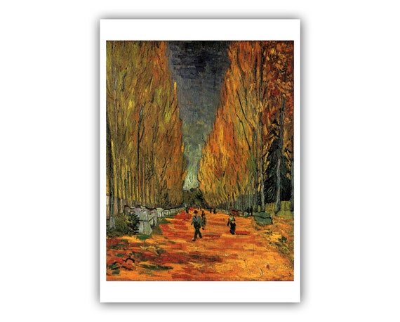 Vincent Van Gogh les Alyscamps 1888 Museum Quality Giclee Print